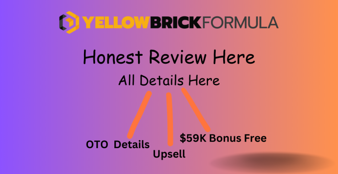 Yellow Brick Formula Review